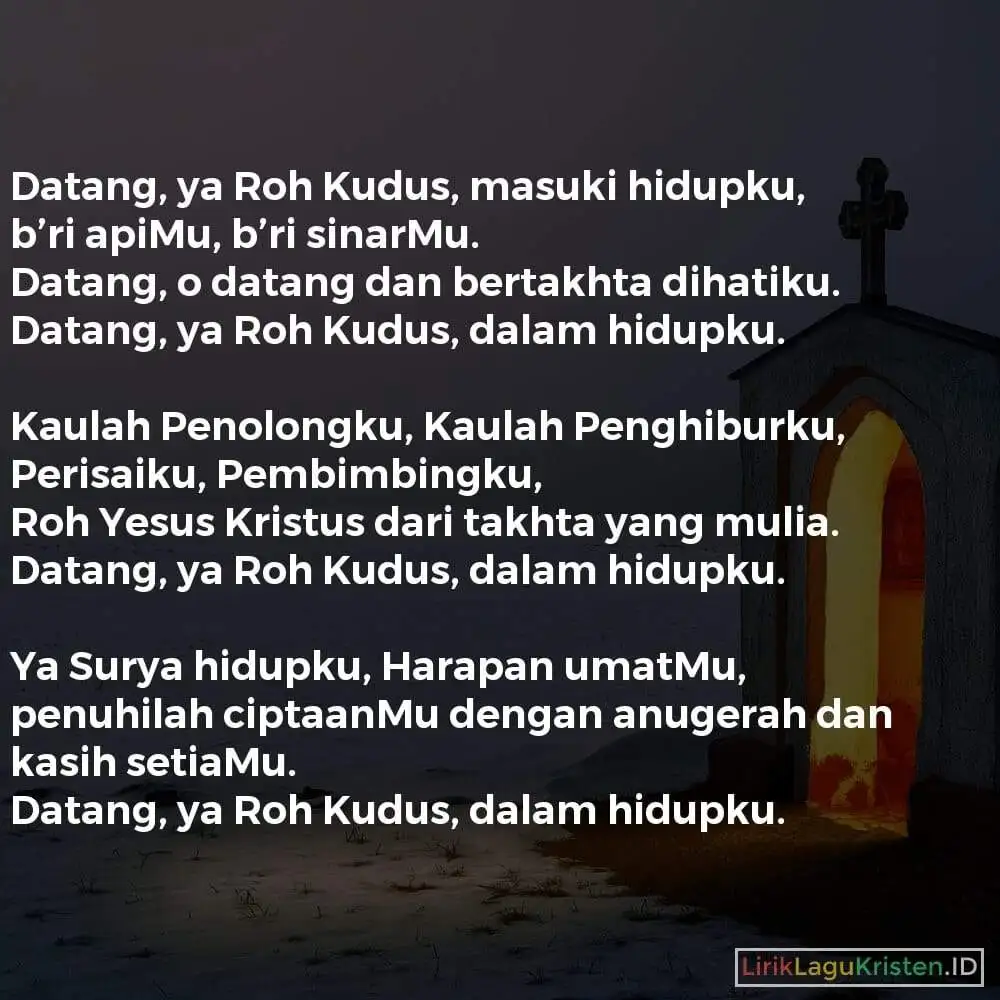 Datang, Ya Roh Kudus