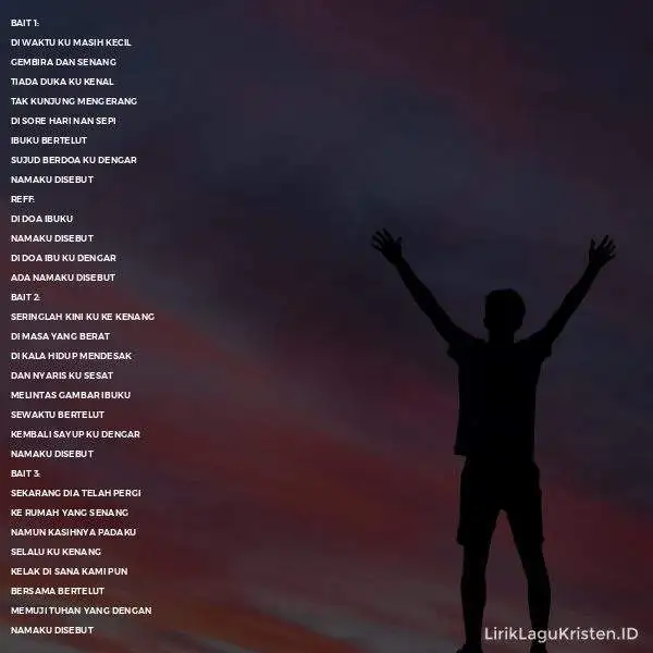 DI DOA IBUKU NAMAKU DISEBUT