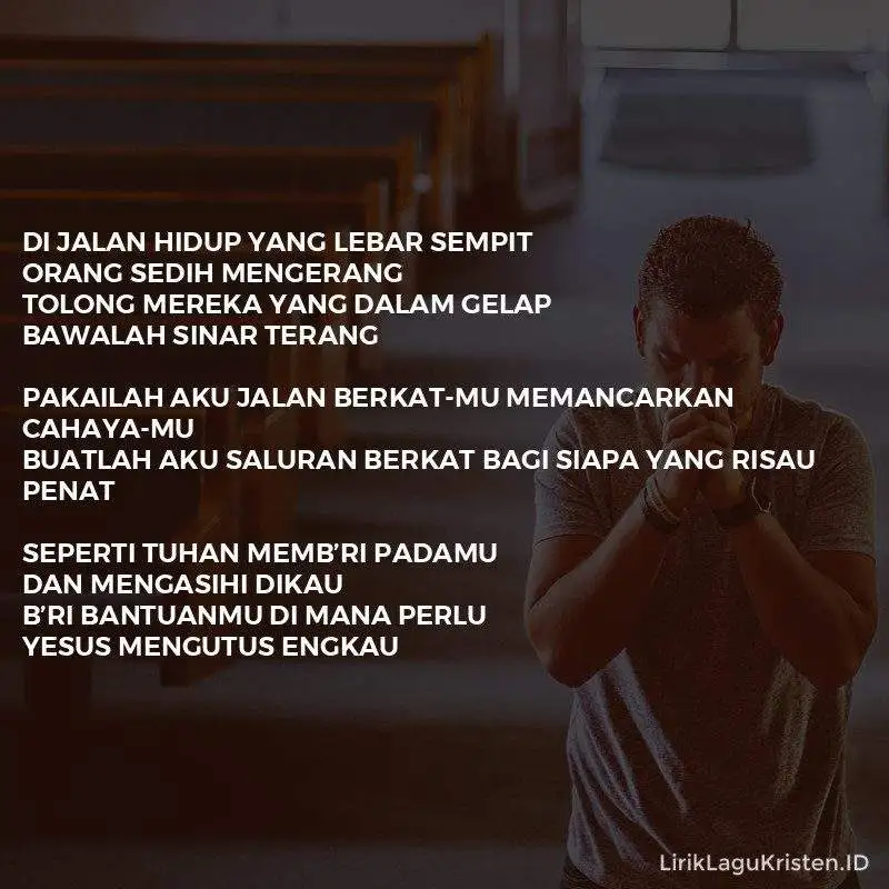Di Jalan Hidup Yang Lebar Sempit