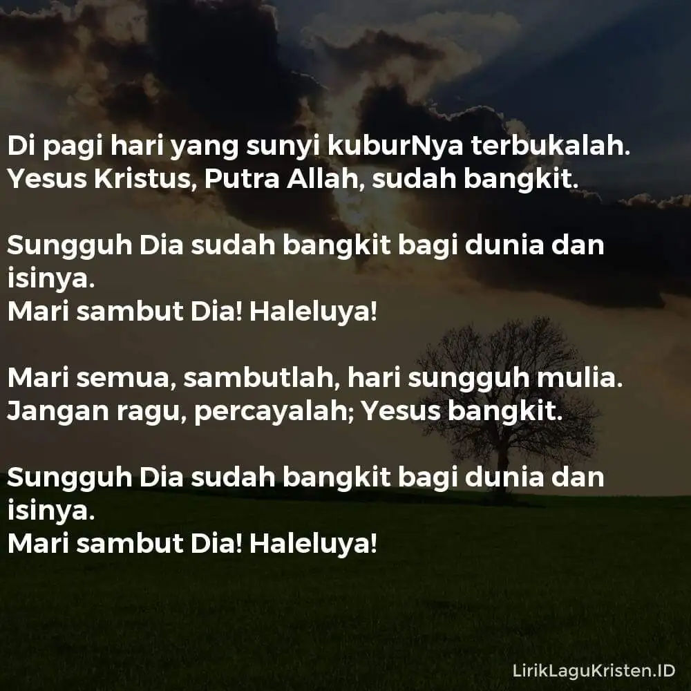 Di Pagi Hari Yang Sunyi