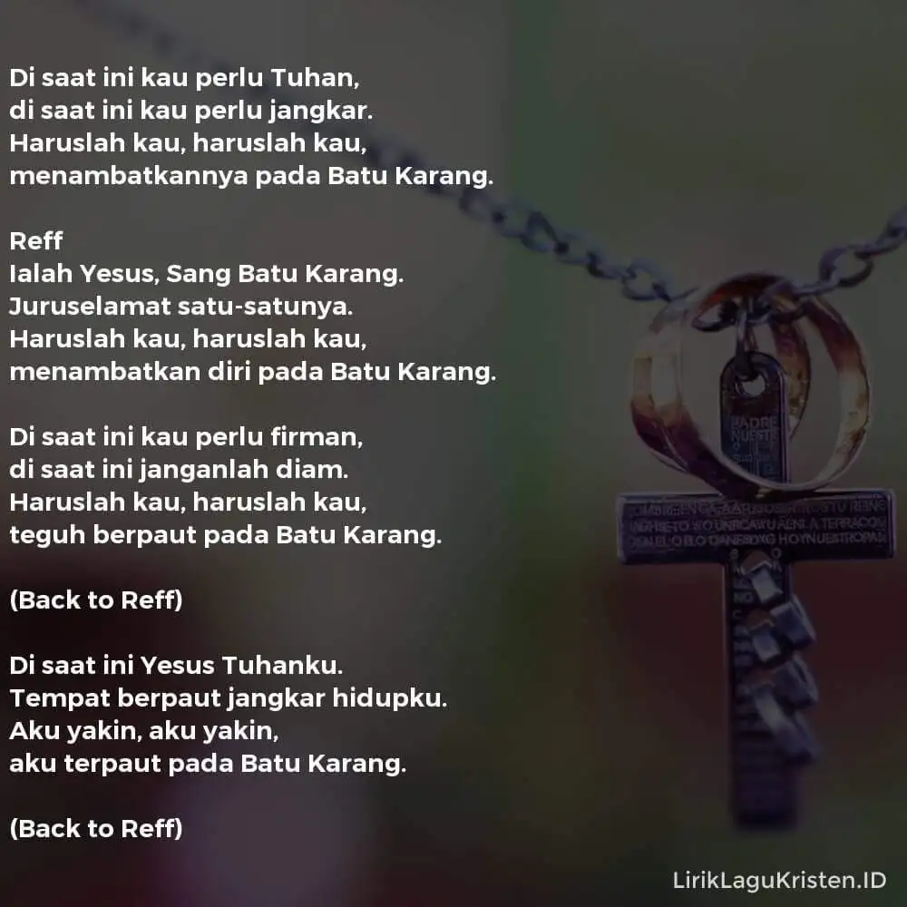 Di Saat Ini Kau Perlu Tuhan