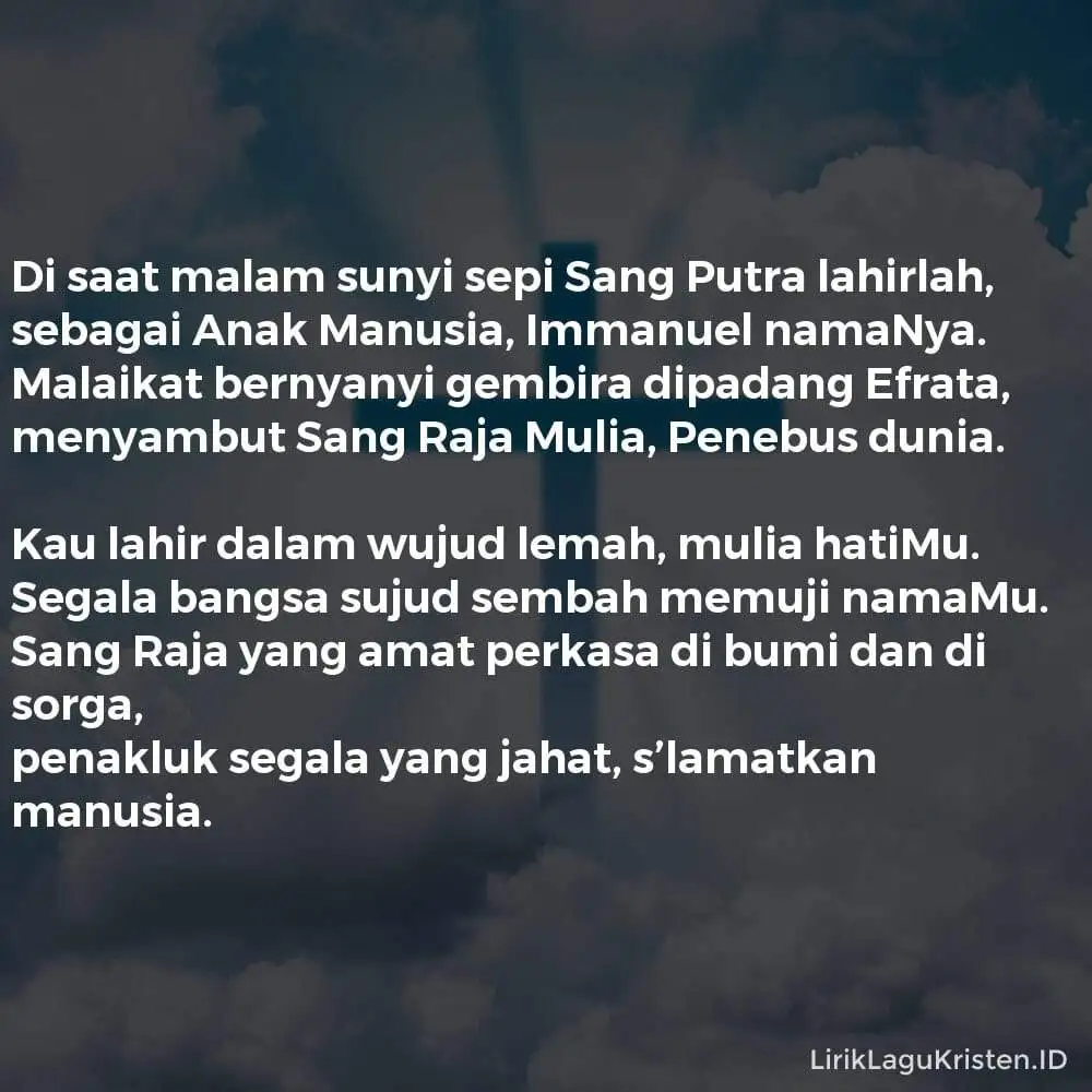 Di Saat Malam Sunyi Sepi