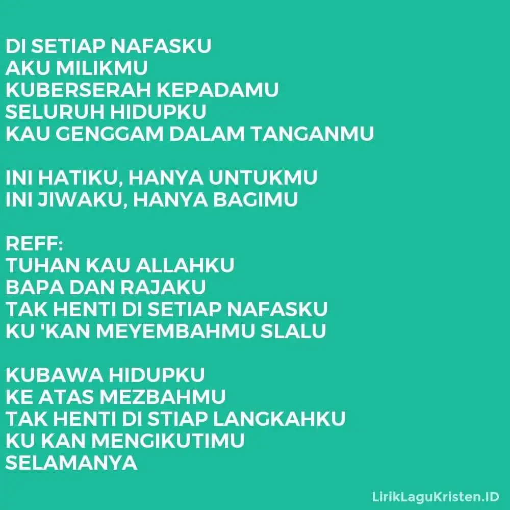 DI SETIAP NAFASKU