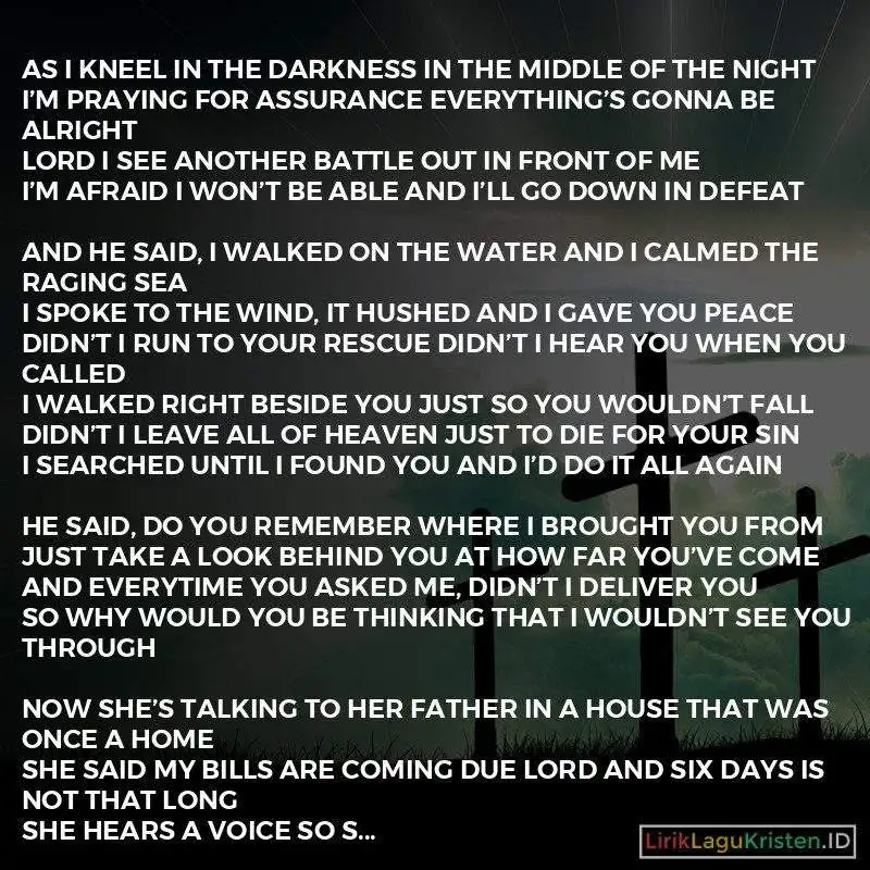 Didn’t I Walk On The Water