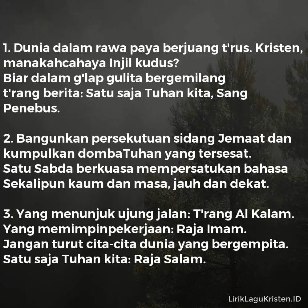 Dunia Dalam Rawa Paya