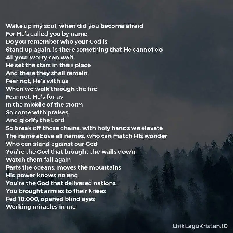 Fear Not (He’s With Us)