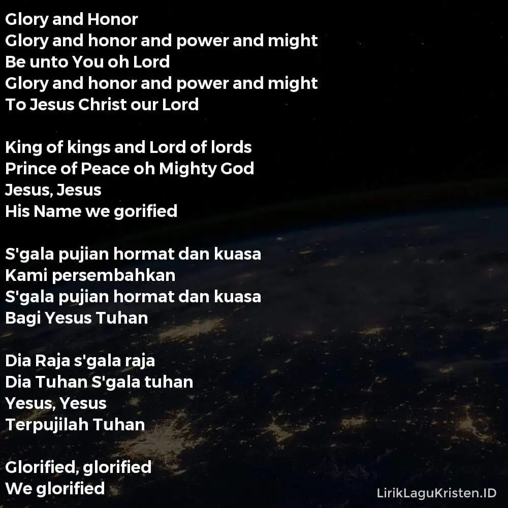 Glory and Honor
