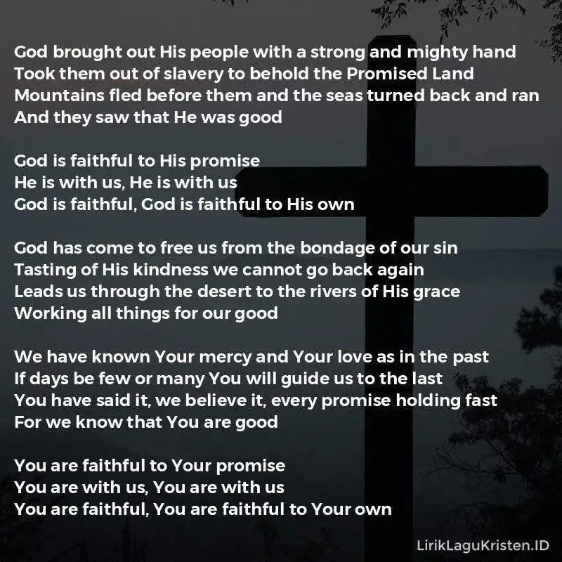 God Is Faithful (Psalm 114)