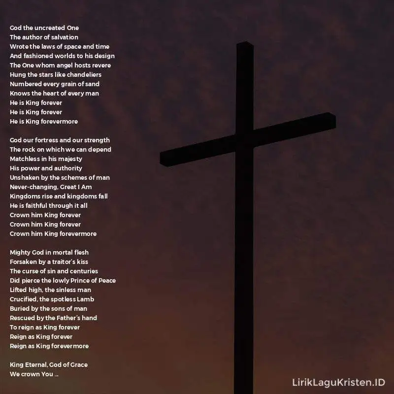 God The Uncreated One (King Forevermore)