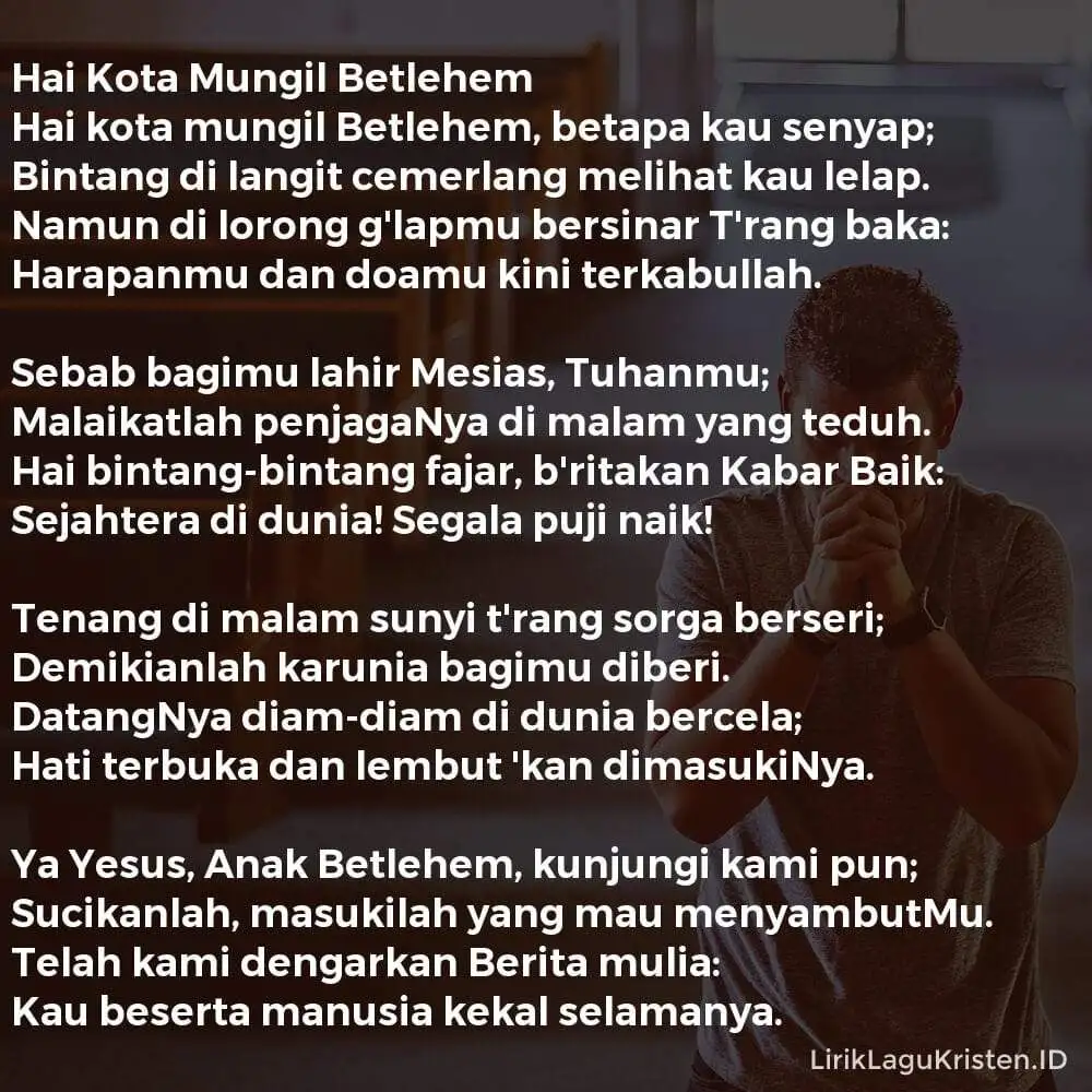 Hai Kota Mungil Betlehem