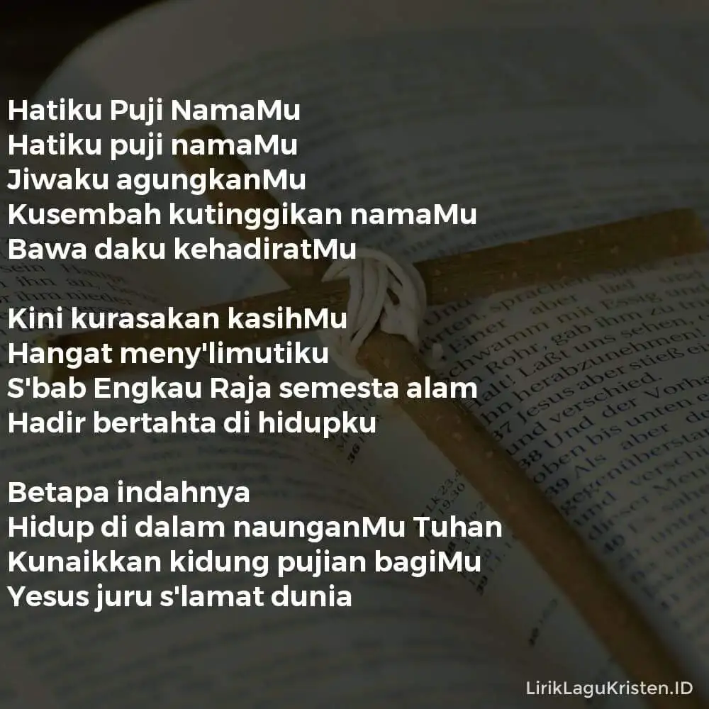 Hatiku Puji NamaMu