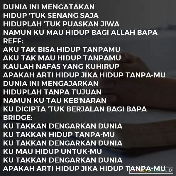 Hidup Tanpa-Mu