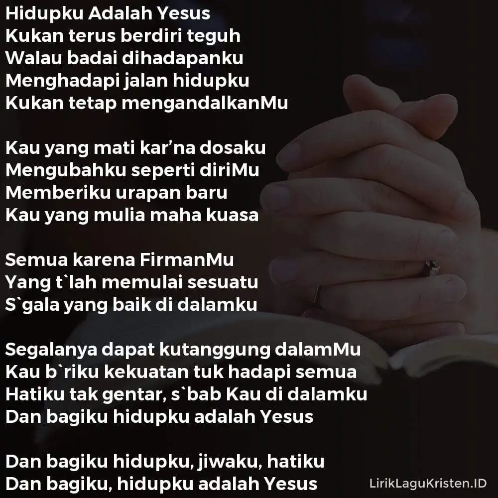 Hidupku Adalah Yesus