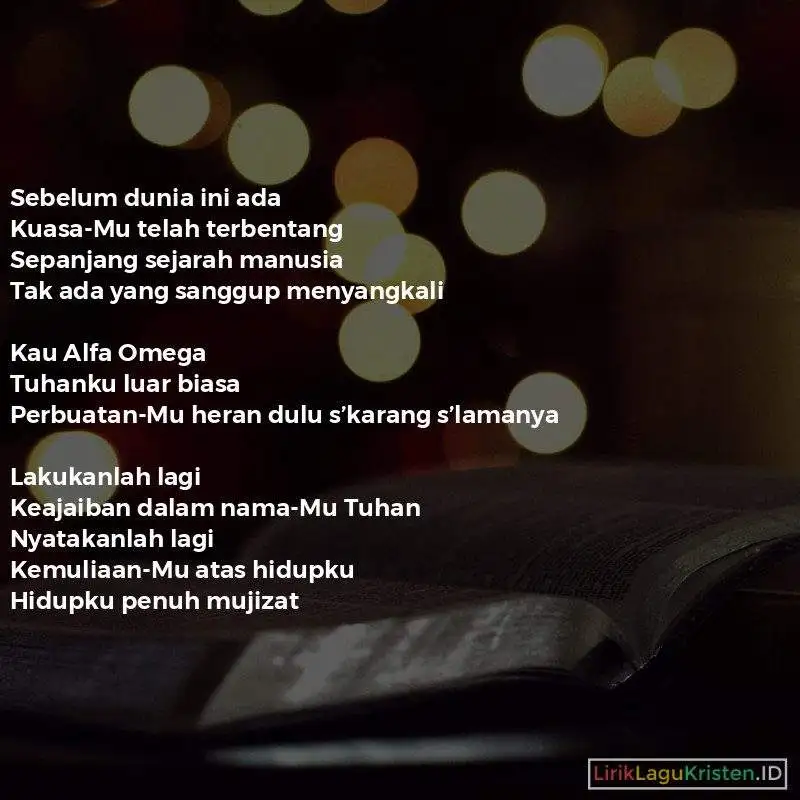 Hidupku Penuh Mujizat