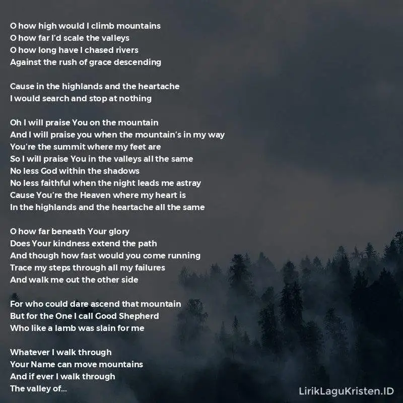 Highlands (Song Of Ascent)