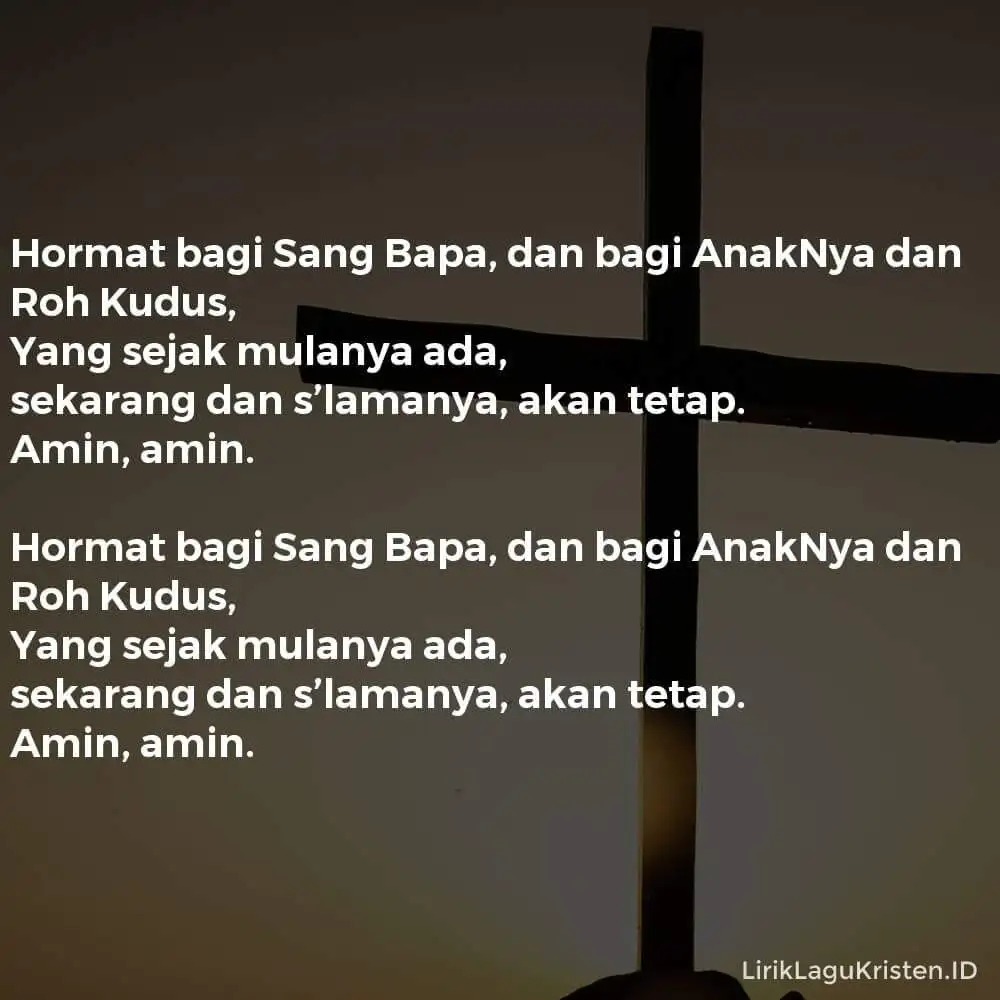 Hormat Bagi Sang Bapa