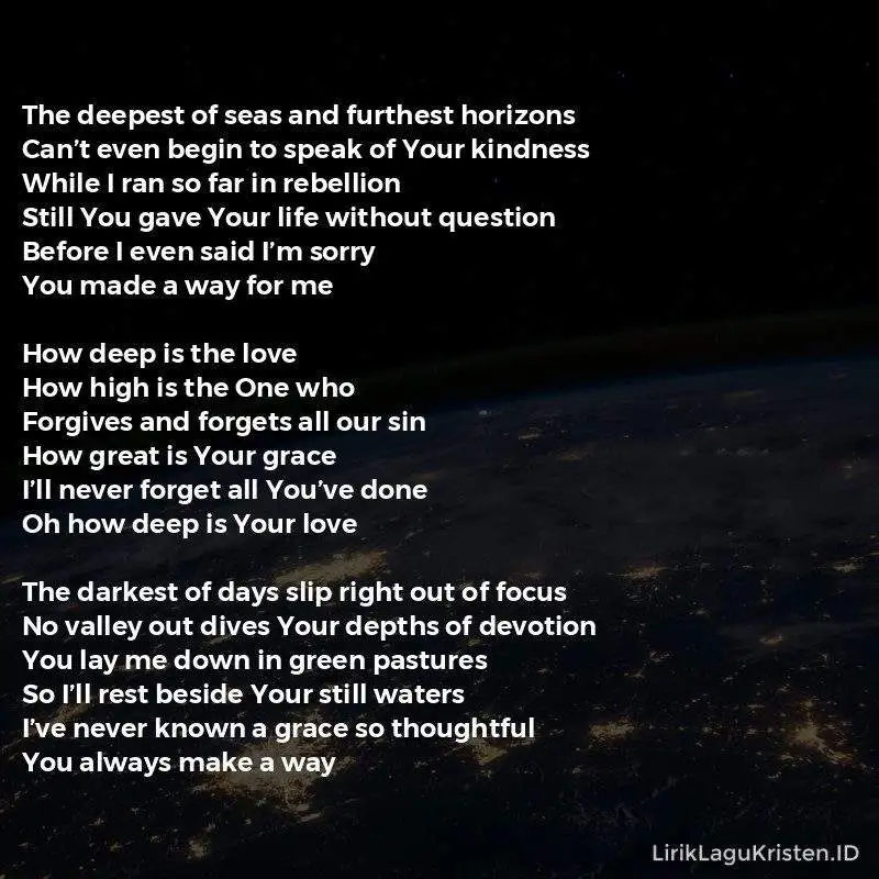 How Deep Is The Love