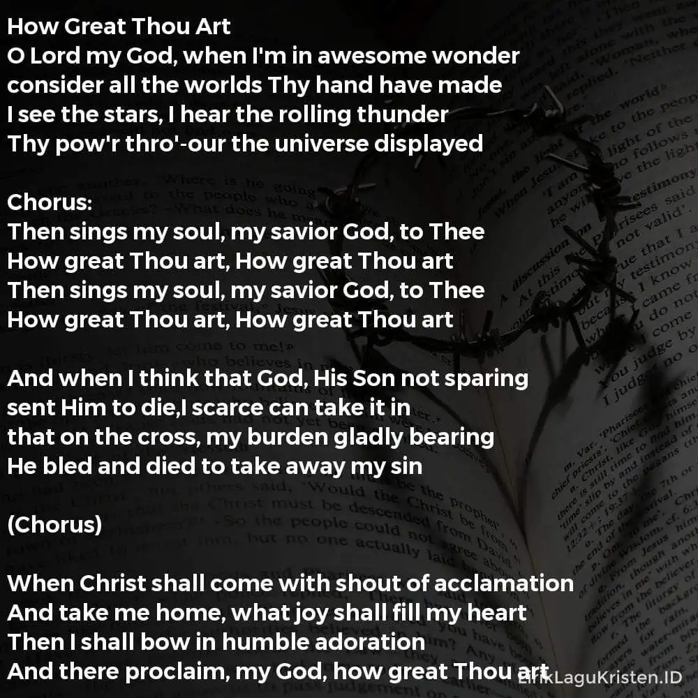 How Great Thou Art