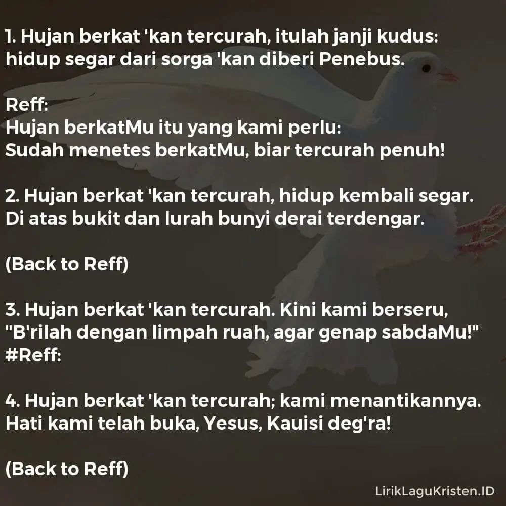 Hujan Berkat ‘Kan Tercurah