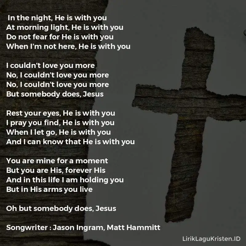 I Couldn’t Love You More