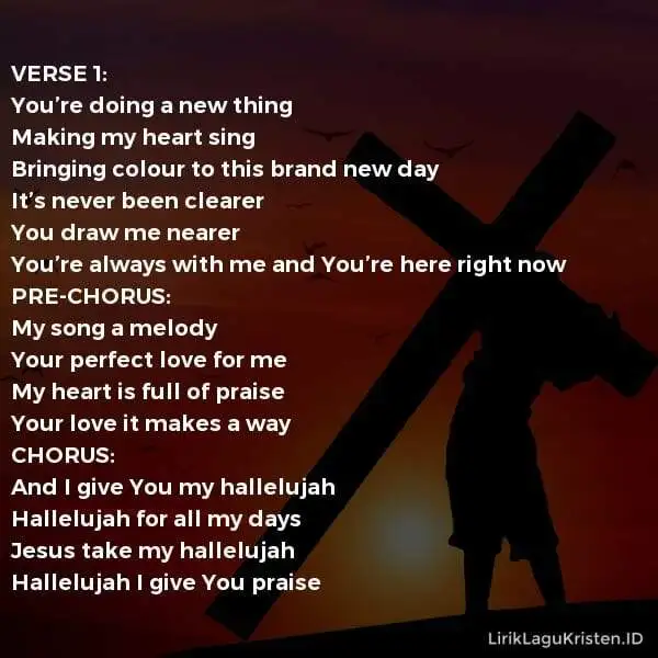 I Give You My Hallelujah