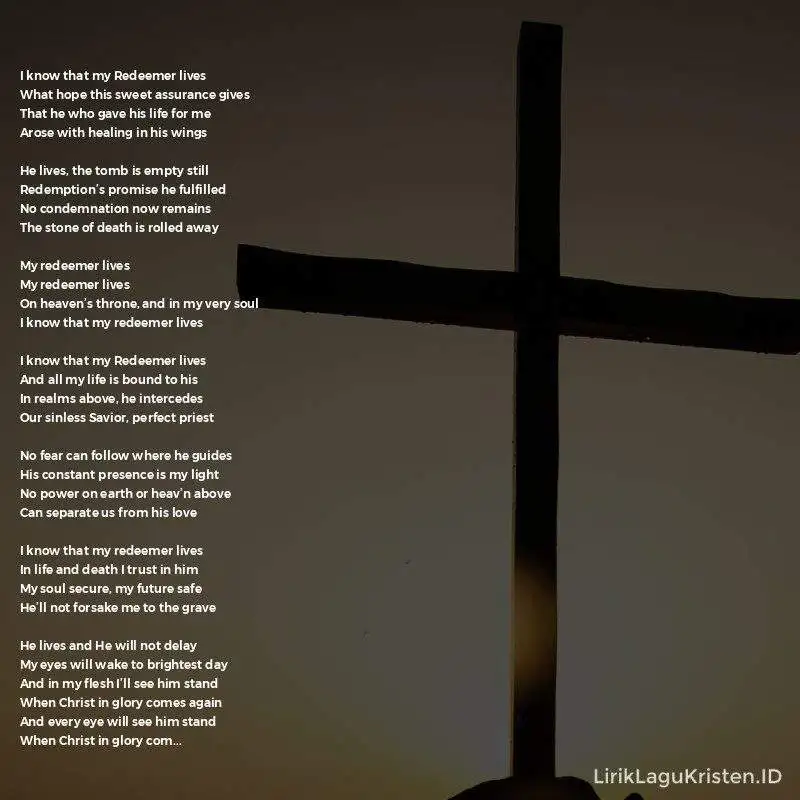 I Know That My Redeemer Lives