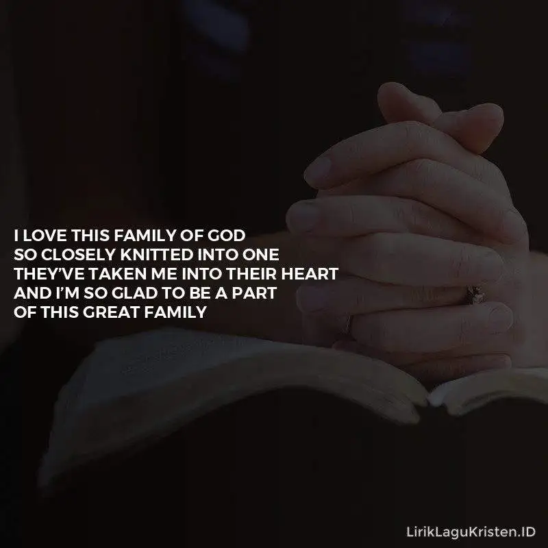 I Love This Family Of God