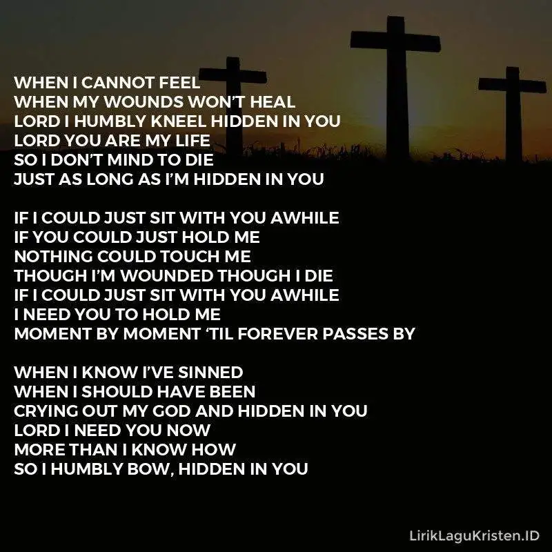 If I Could Just Sit With You Awhile