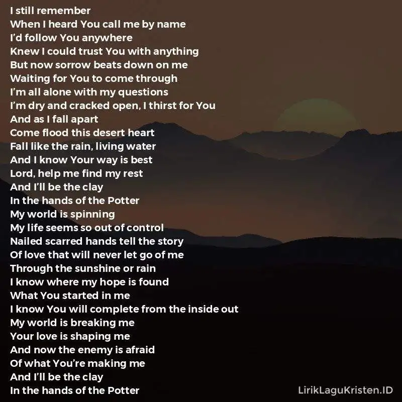 In The Hands Of The Potter