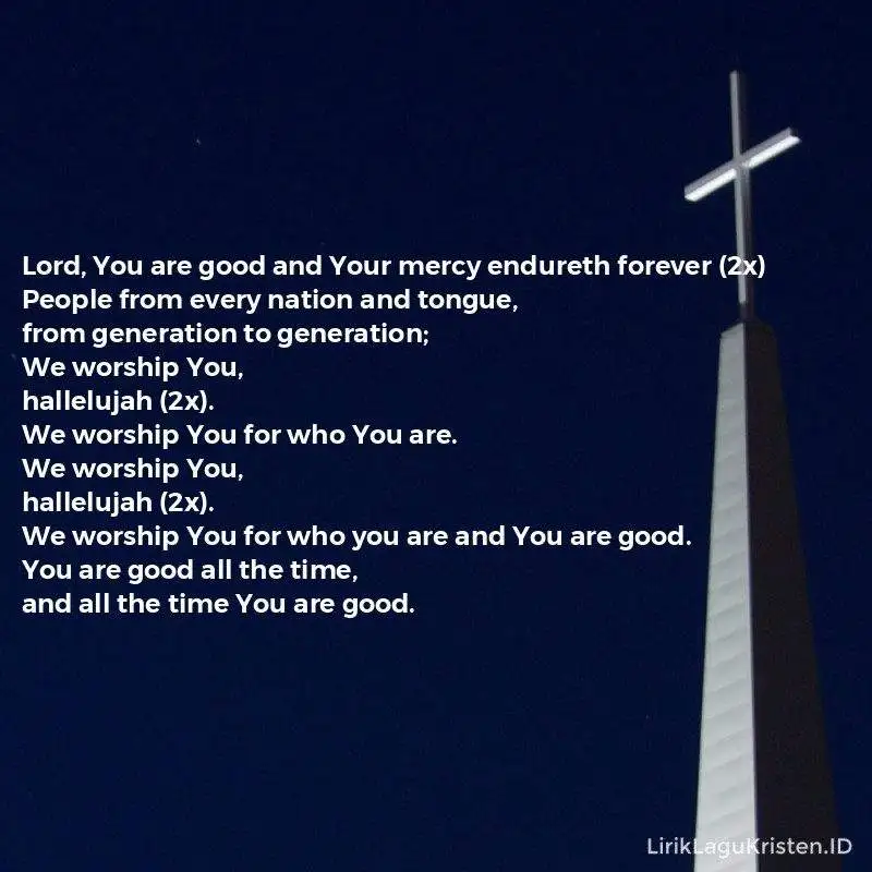 Israel – Lord You are Good