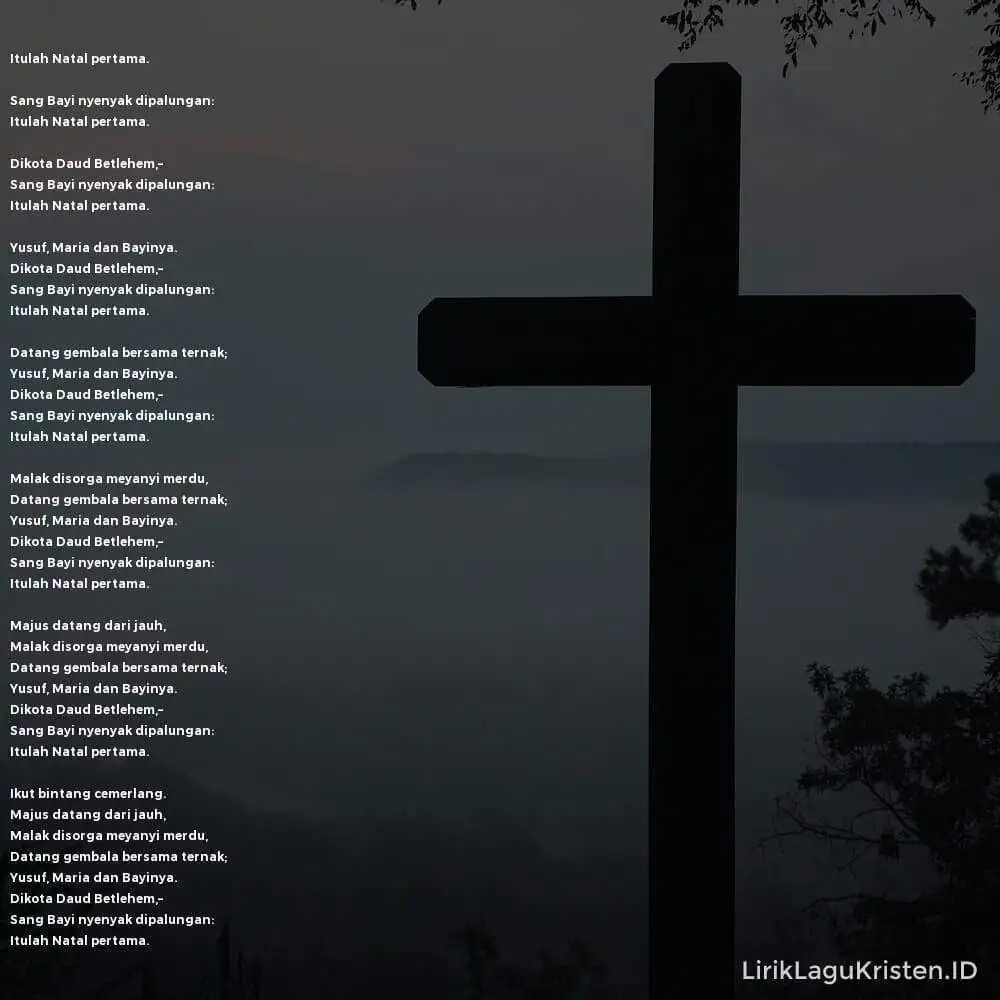 Itulah Natal Pertama
