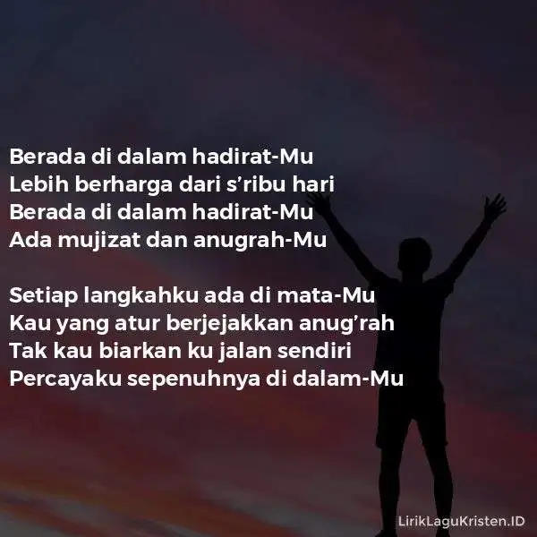 Jejak Penuh Anugerah