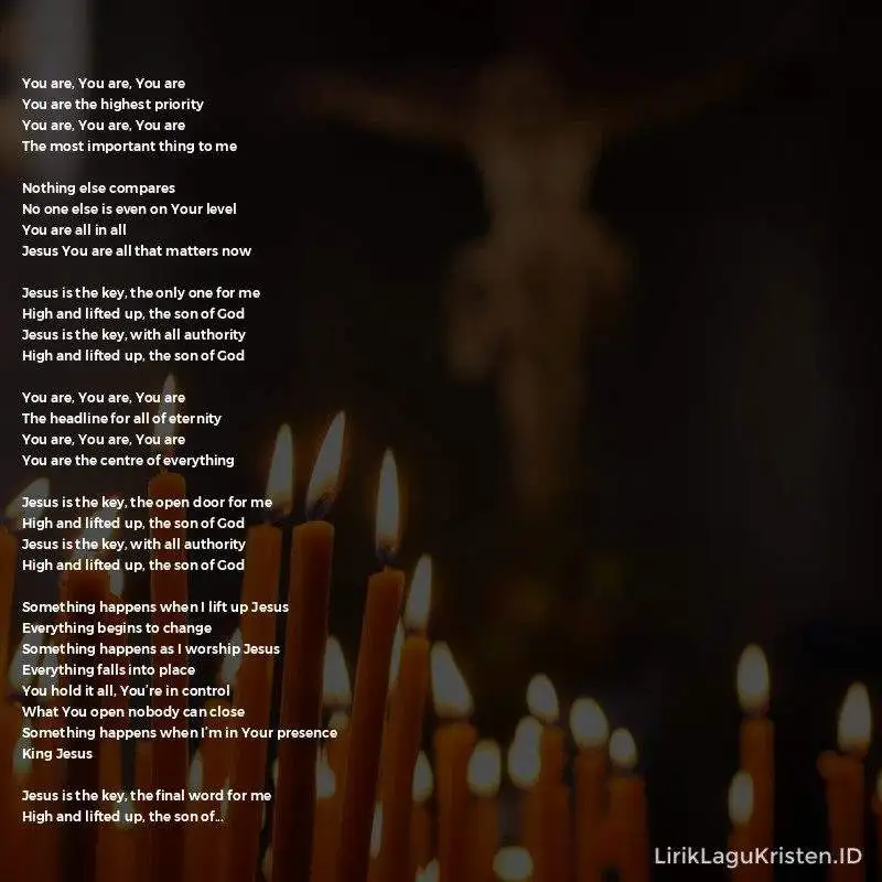 Jesus Is The Key