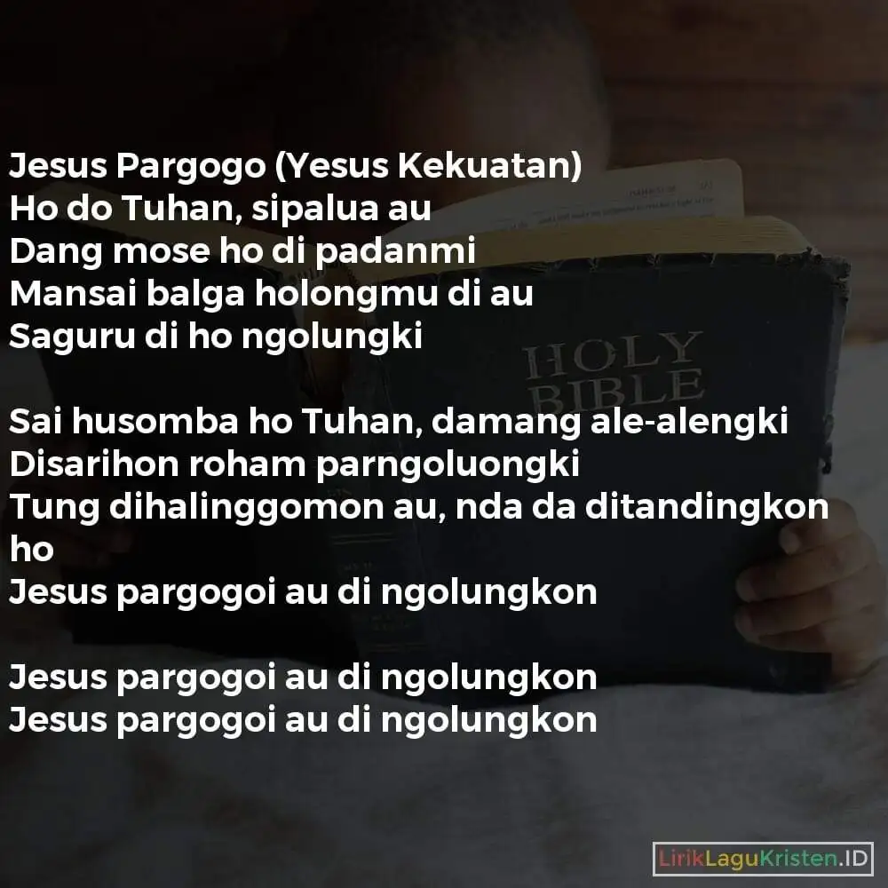 Jesus Pargogo (Yesus Kekuatan)
