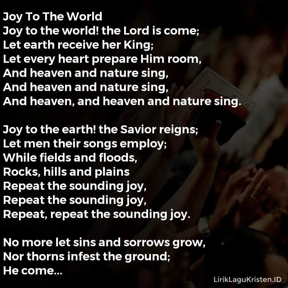 Joy To The World