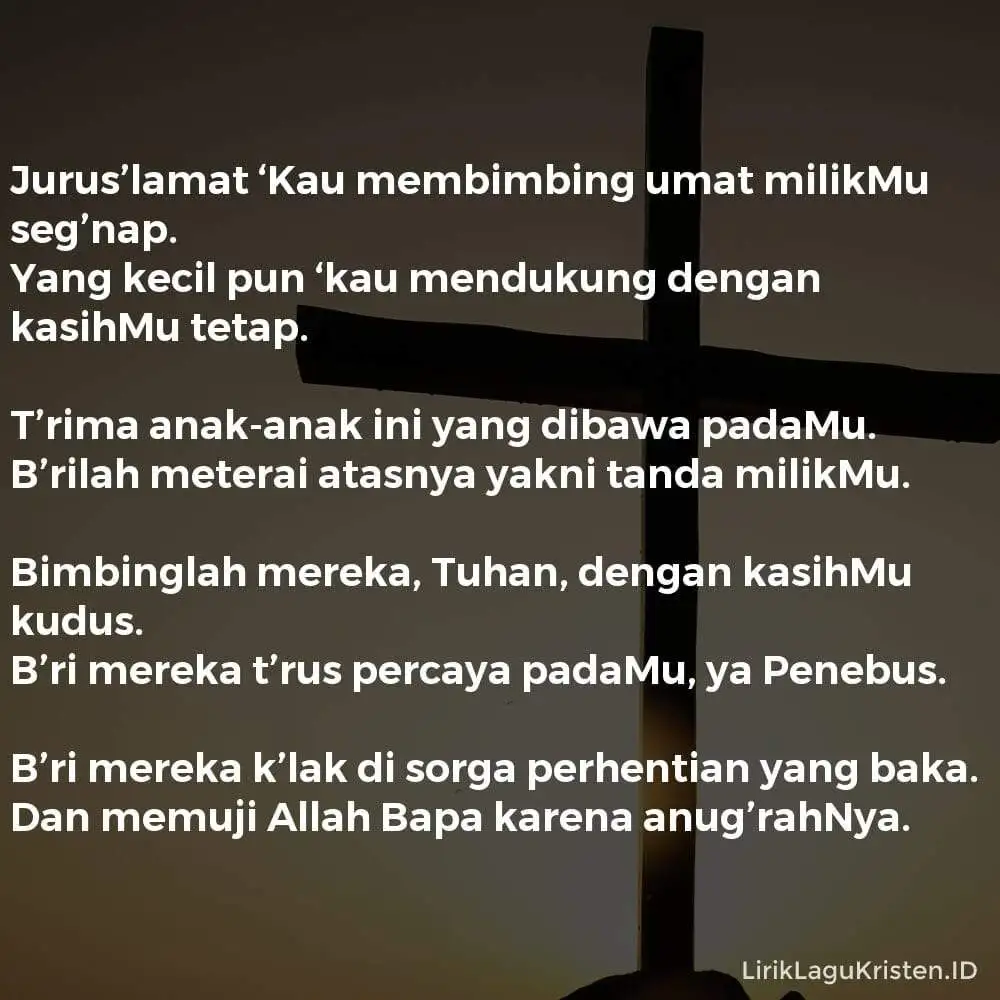 Jurus’lamat, ‘Kau Membimbing