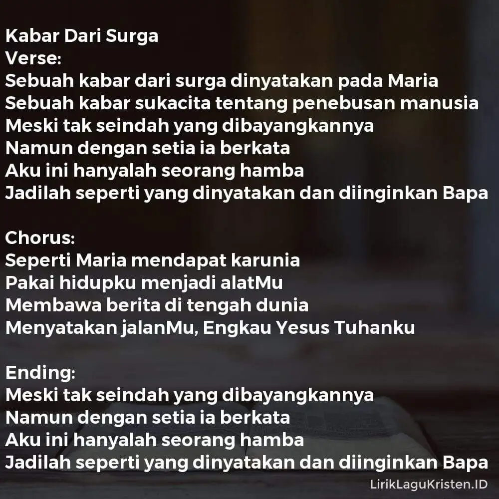 Kabar Dari Surga