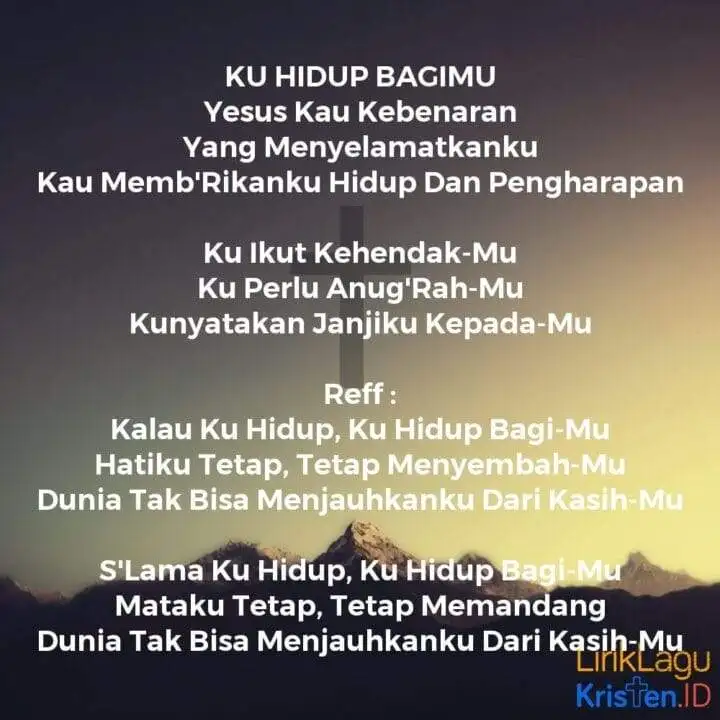 Kalau Ku Hidup BagiMu