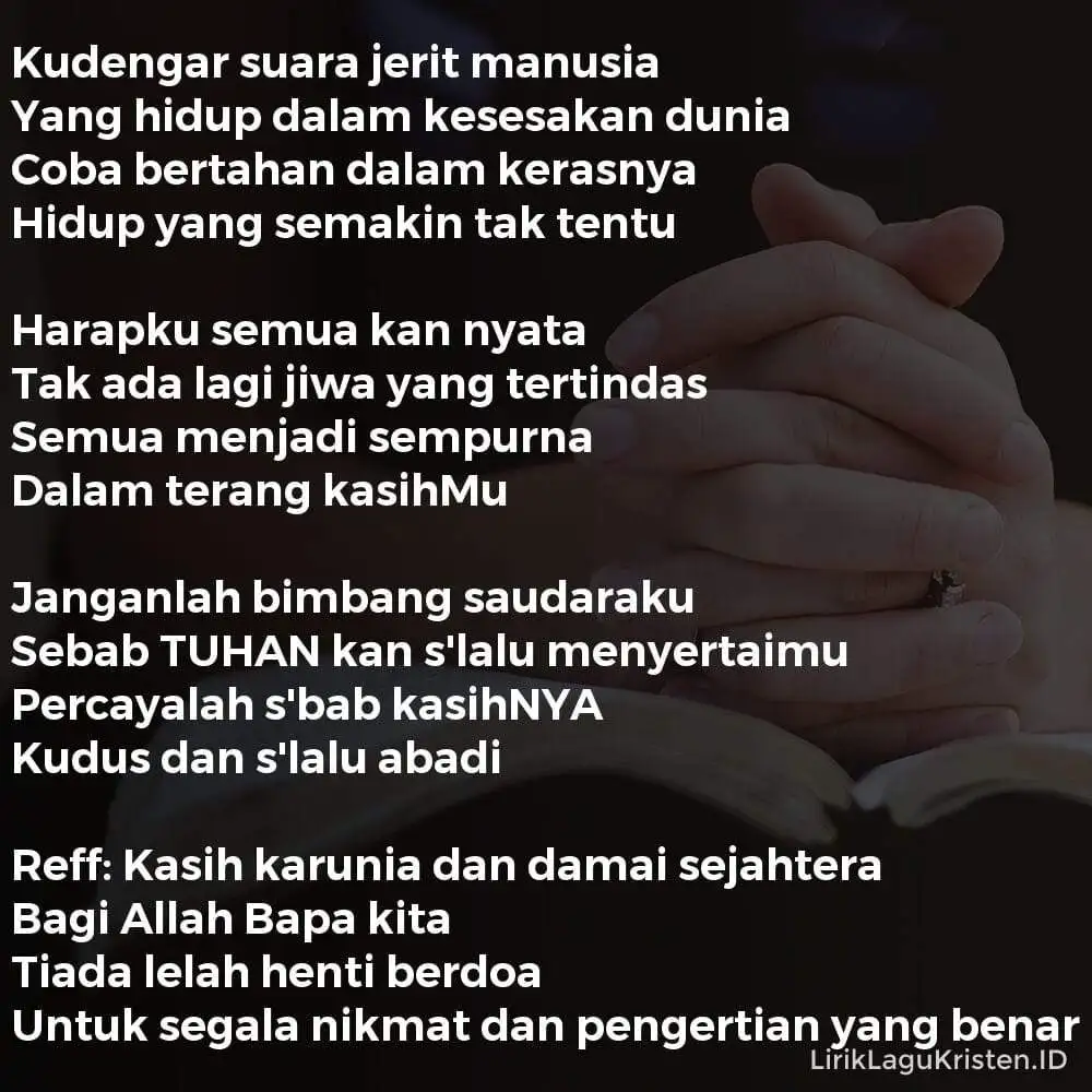 KASIH BAPA YANG MENYERTAI KITA