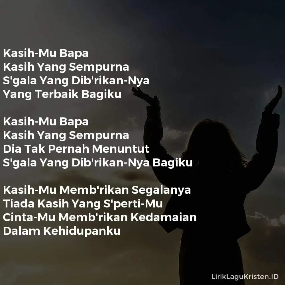 KASIH-MU MEMBERIKAN SEGALANYA