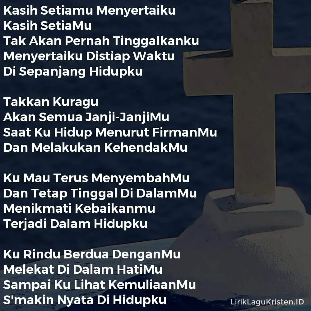 Kasih Setiamu Menyertaiku