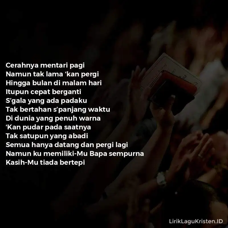 KasihMu Tidak Bertepi