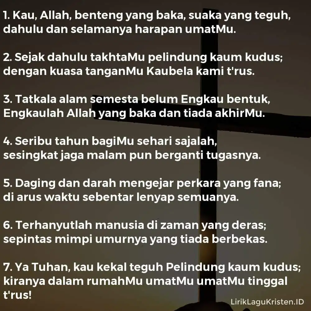 Kau Allah Benteng Yang Baka