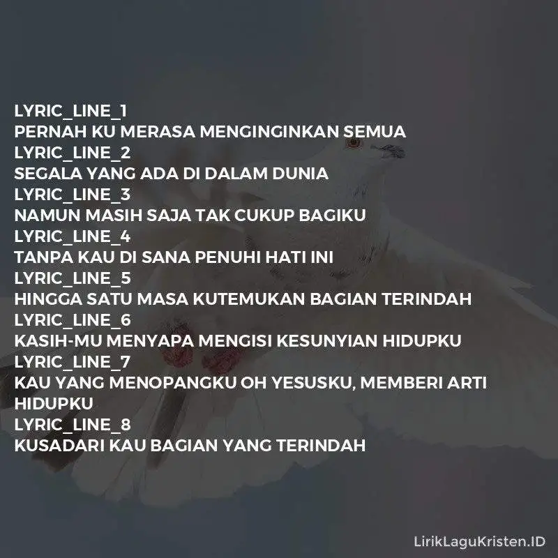 Kau Bagian Yang Terindah