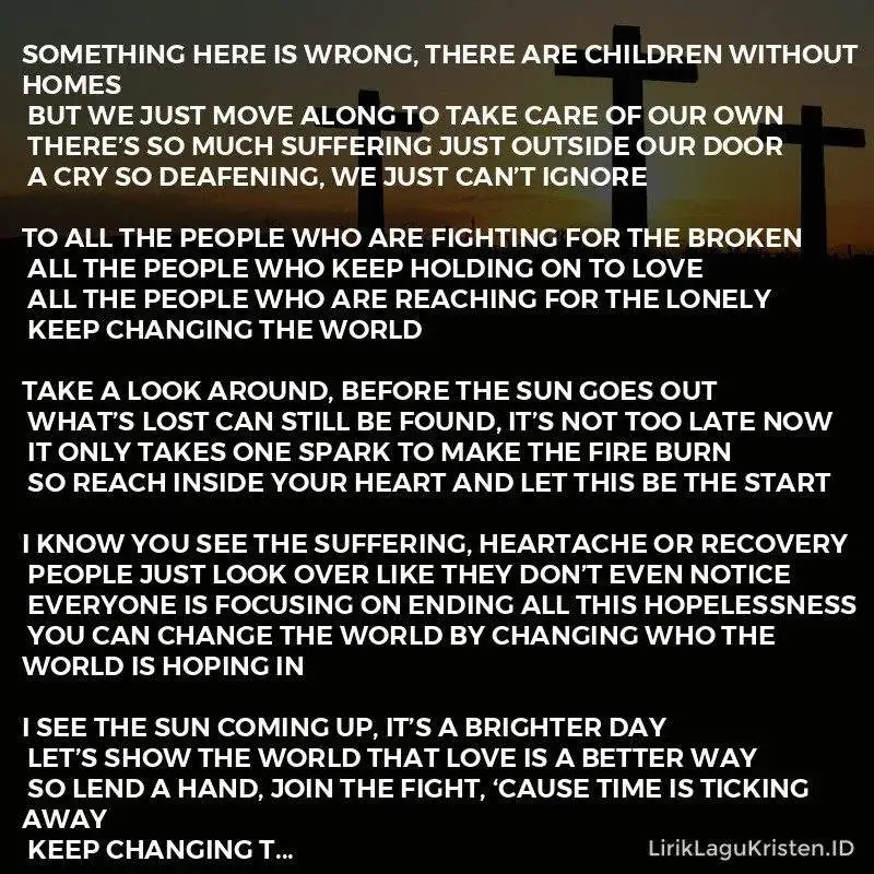 Keep Changing The World