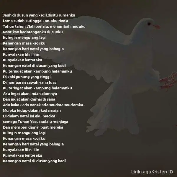 Kenangan Natal Di Dusun Kecil