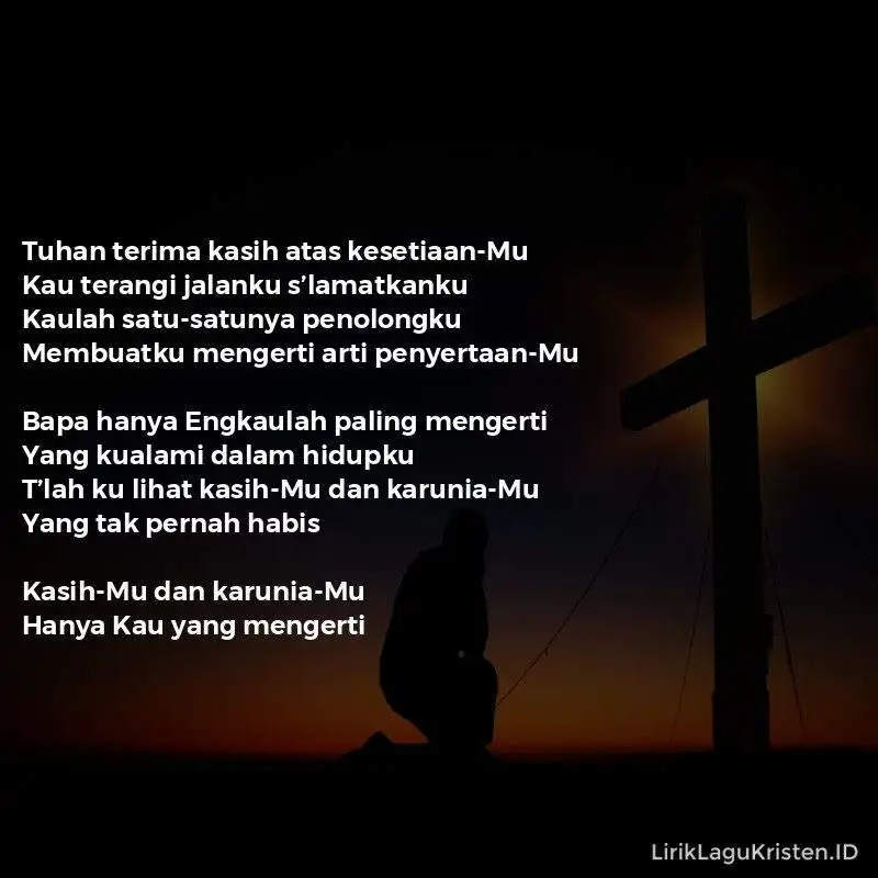 KesetiaanMu Selamatkanku