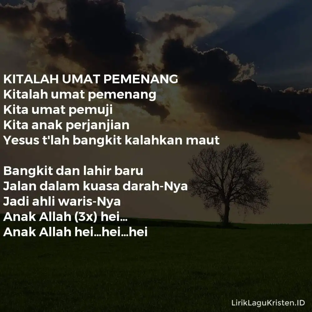 KITALAH UMAT PEMENANG