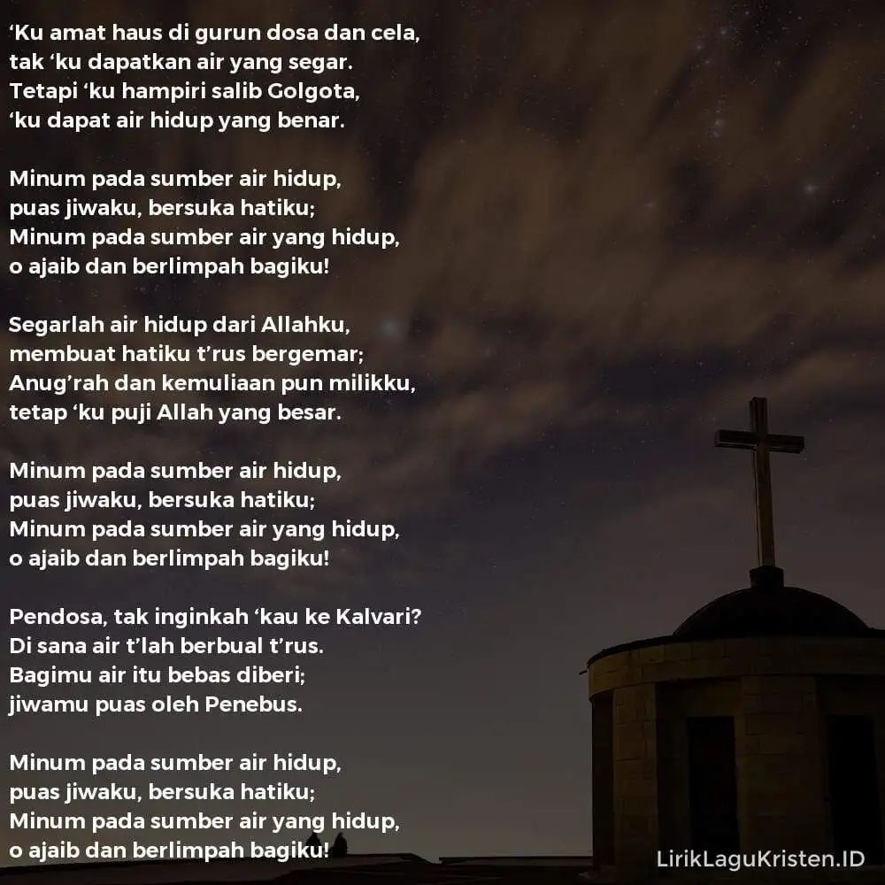 ‘Ku Amat Haus Di Gurun Dosa