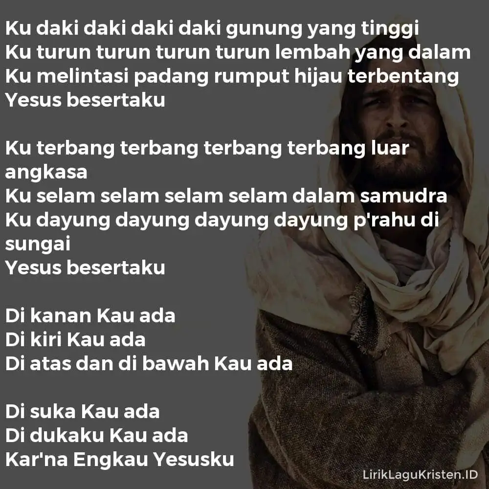 KU DAKI GUNUNG YANG TINGGI